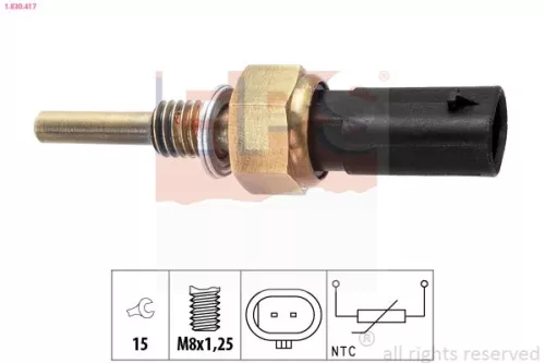 Sensor, koelvloeistoftemperatuur EPS 1.830.417)