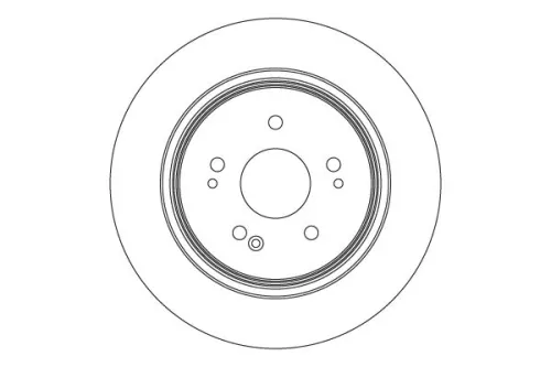 Remschijf TRW DF6730)