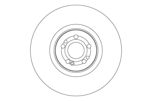 Remschijf TRW DF4634S)