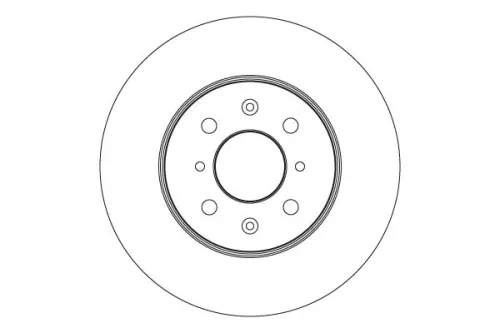 Remschijf TRW DF6036)