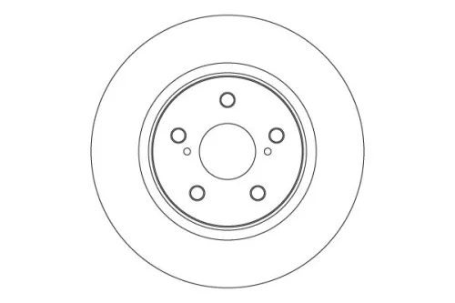 Remschijf TRW DF6916S)
