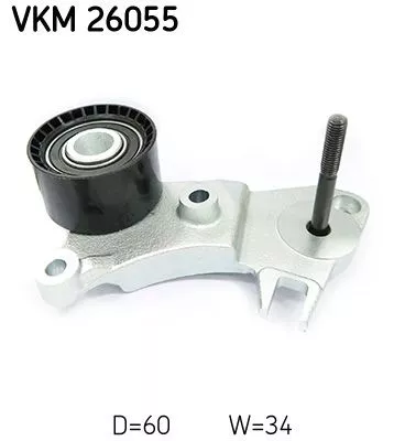 Deflection Pulley/Guide Pulley, timing belt SKF VKM 26055)