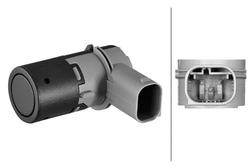 Sensor, parkeerafstandsregeling HELLA 6PX 358 270-361)