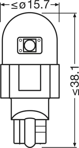 Lamp ams-OSRAM 921DRP-2BL)