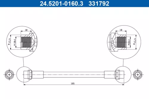 Remslang ATE 24.5201-0160.3)