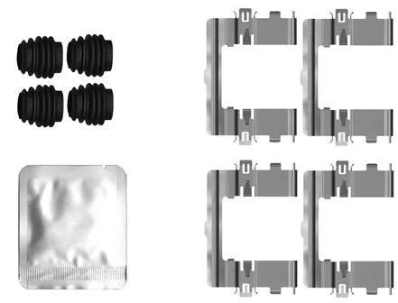 Accessoirekit, schijfremblokken TEXTAR 82564000)