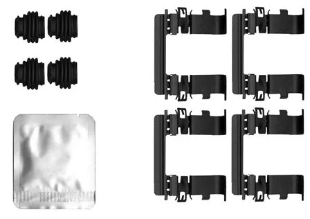 Accessoirekit, schijfremblokken TEXTAR 82564200)