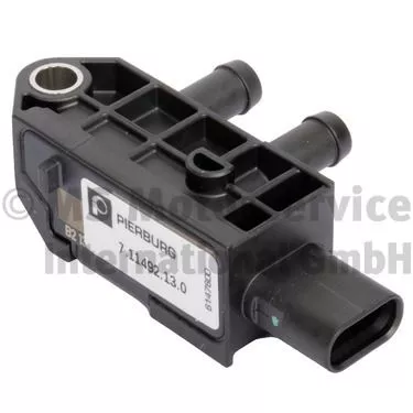 Sensor, exhaust pressure PIERBURG 7.11492.13.0)
