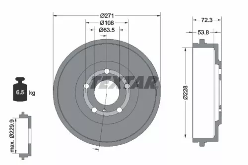 Remtrommel TEXTAR 94049900)