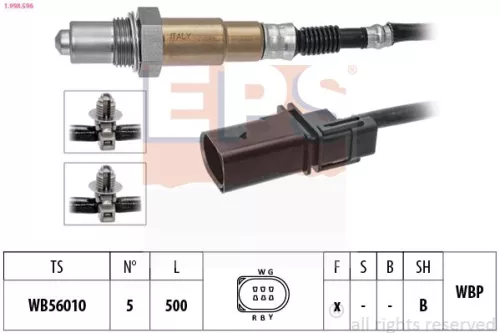 Oxygen Sensor EPS 1.998.596)