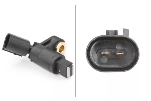 Sensor, wheel speed HELLA 6PU 009 106-091)