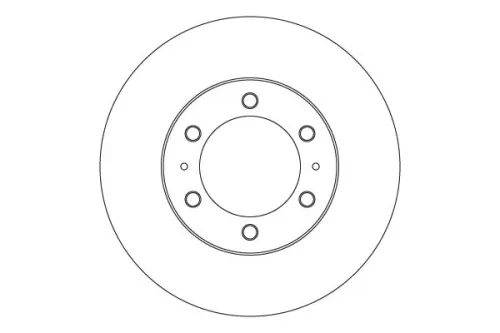 Remschijf TRW DF6914S)