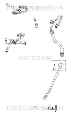 Hydraulische slang, stuurinrichting TRISCAN 8516 29085)