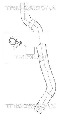 Hydraulische slang, stuurinrichting TRISCAN 8516 29093)