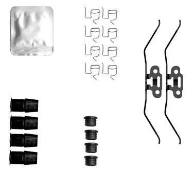Accessoirekit, schijfremblokken TEXTAR 82564600)