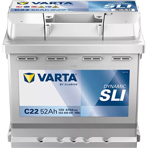 Starter Battery VARTA 552400047K262)