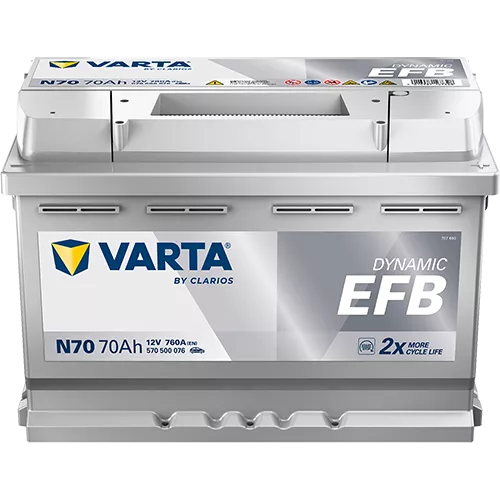 Starter Battery VARTA 570500076K262)