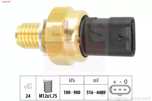 Sensor, oliedruk EPS 1.980.009)