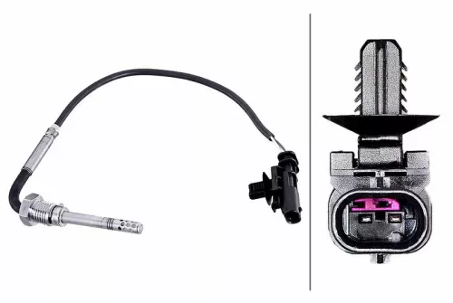 Sensor, uitlaatgastemperatuur HELLA 6PT 358 226-141)