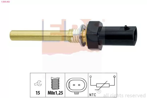 Sensor, koelvloeistoftemperatuur EPS 1.830.402)