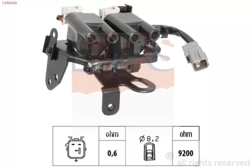 Ignition Coil EPS 1.970.656)