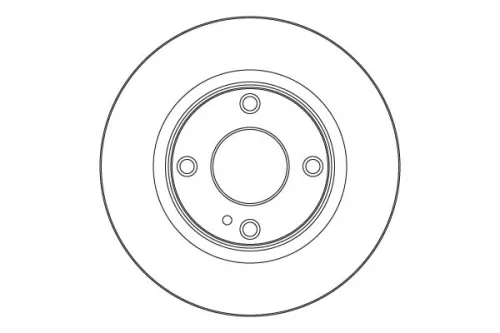 Remschijf TRW DF6568)