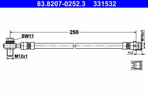 Remslang ATE 83.8207-0252.3)