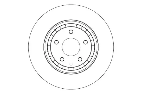 Remschijf TRW DF4611S)