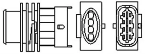 Zuurstofsensor MAGNETI MARELLI 466016355056)