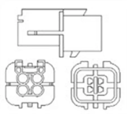 Zuurstofsensor MAGNETI MARELLI 466016355111)