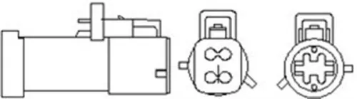 Zuurstofsensor MAGNETI MARELLI 466016355119)