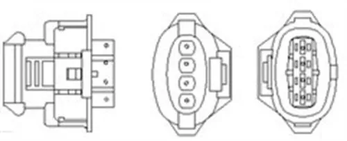 Zuurstofsensor MAGNETI MARELLI 466016355115)