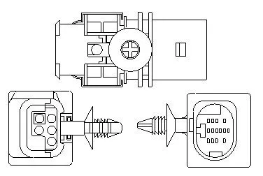 Zuurstofsensor MAGNETI MARELLI 466016355177)