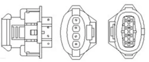 Zuurstofsensor MAGNETI MARELLI 466016355138)