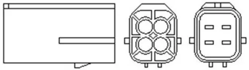 Oxygen Sensor MAGNETI MARELLI 466016355068)